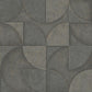 Purchase 4125-26750 Advantage Wallpaper, Addison Charcoal Retro Geo - Fusion