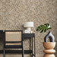 Purchase 4125-26757 Advantage Wallpaper, Kingsley Neutral Tiled - Fusion12