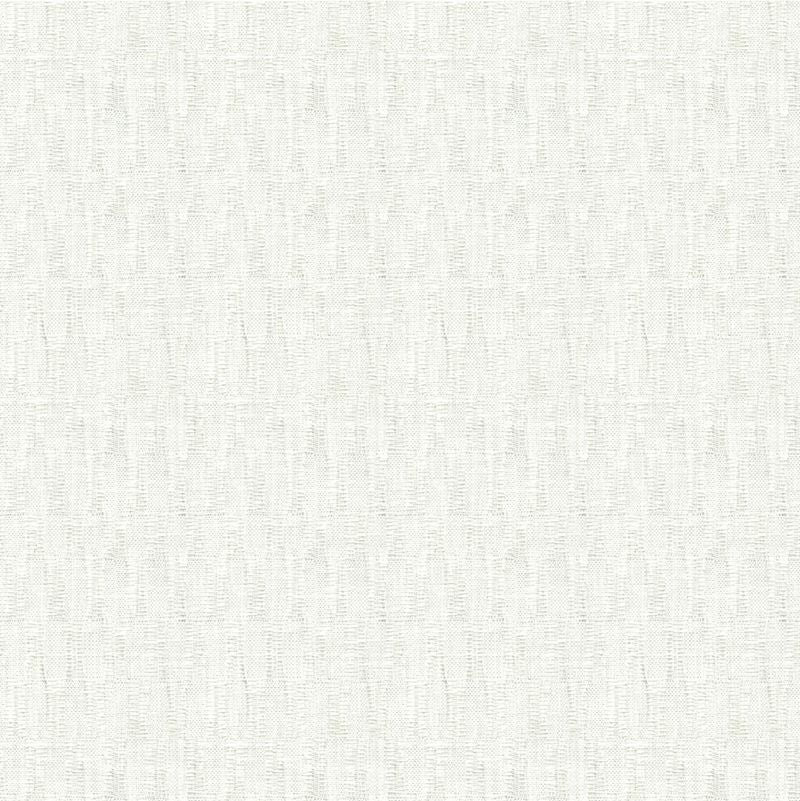 Looking 4126.1.0 Solid W/ Pattern White Kravet Basics Fabric