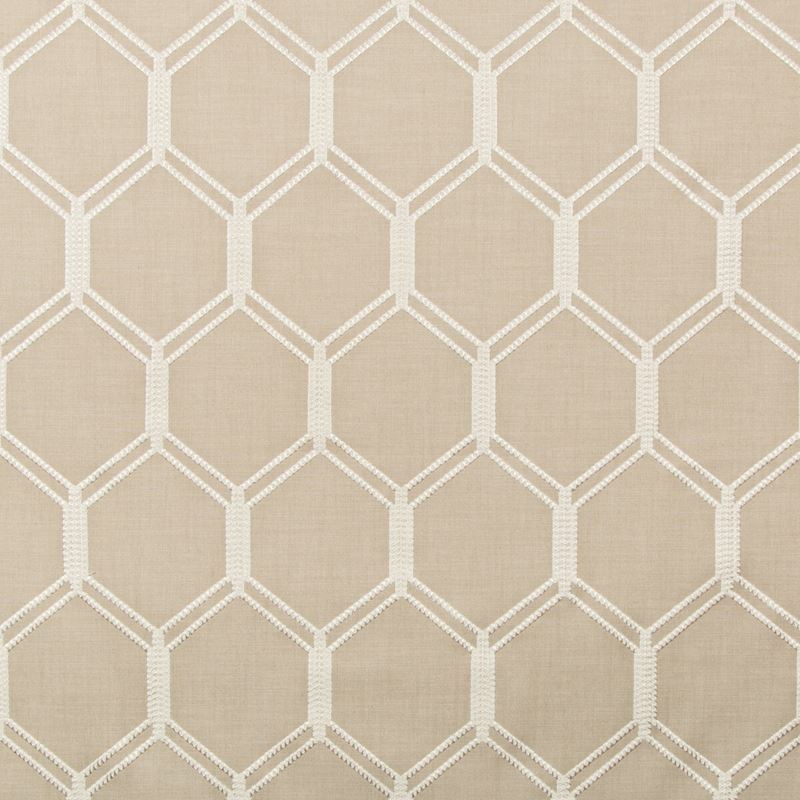 Shop 4686.16.0 Kravet Basics Beige Geometric Kravet Basics Fabric