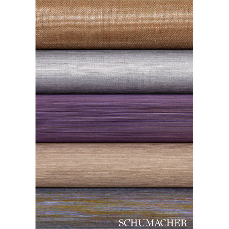 Find 5000765 Suwon Sisal Sharkskin by Schumacher Wallpaper