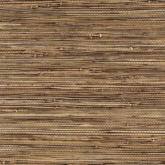 Save on 5002842 Bamba Rushcloth Ash by Schumacher Wallpaper