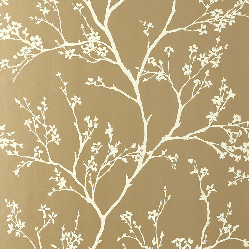 Save on 5003341 Twiggy Champagne by Schumacher Wallpaper