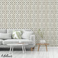Purchase 5003362 Imperial Trellis Silver by Schumacher Wallpaper