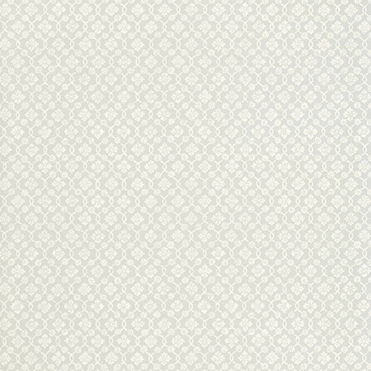 Shop 5004141 Harbury Trellis Dove by Schumacher Wallpaper