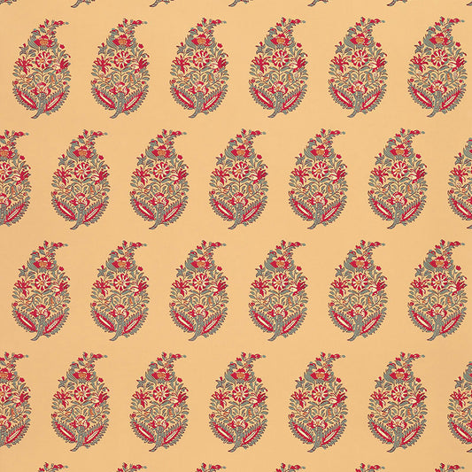 Find 5004470 Rajasthan Paisley Jewel by Schumacher Wallpaper