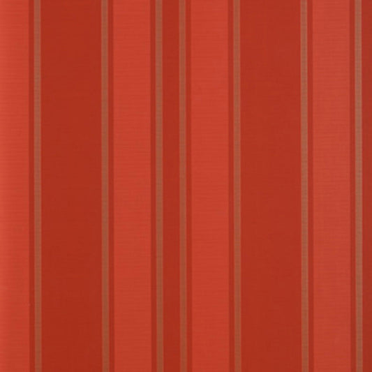 View 5004563 Morgan Stripe Coral by Schumacher Wallpaper
