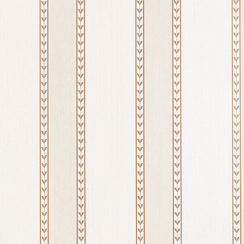 Buy 5004621 Lansdowne Strie Stripe Limestone by Schumacher Wallpaper