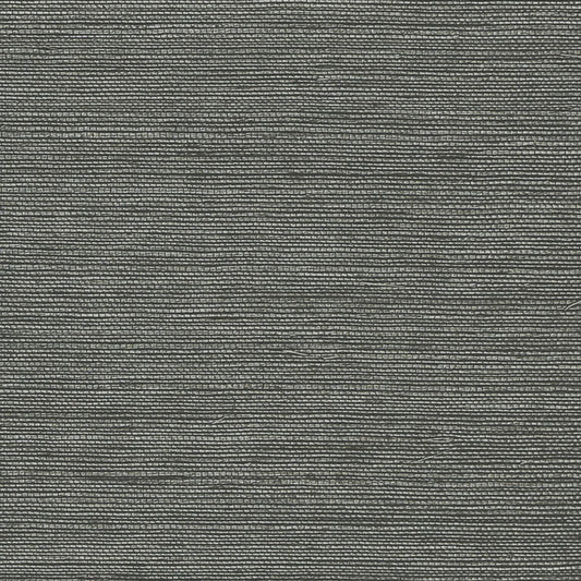 Search 5004720 Haruki Sisal Charcoal by Schumacher Wallpaper