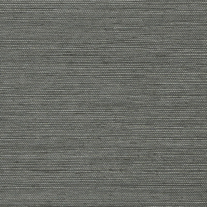 Search 5004720 Haruki Sisal Charcoal by Schumacher Wallpaper