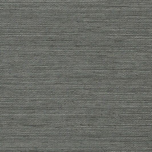 Search 5004720 Haruki Sisal Charcoal by Schumacher Wallpaper
