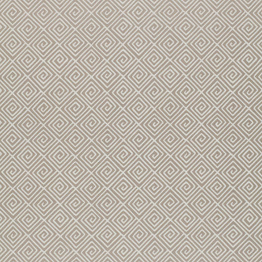 Search 5004762 Greek Key Silver by Schumacher Wallpaper