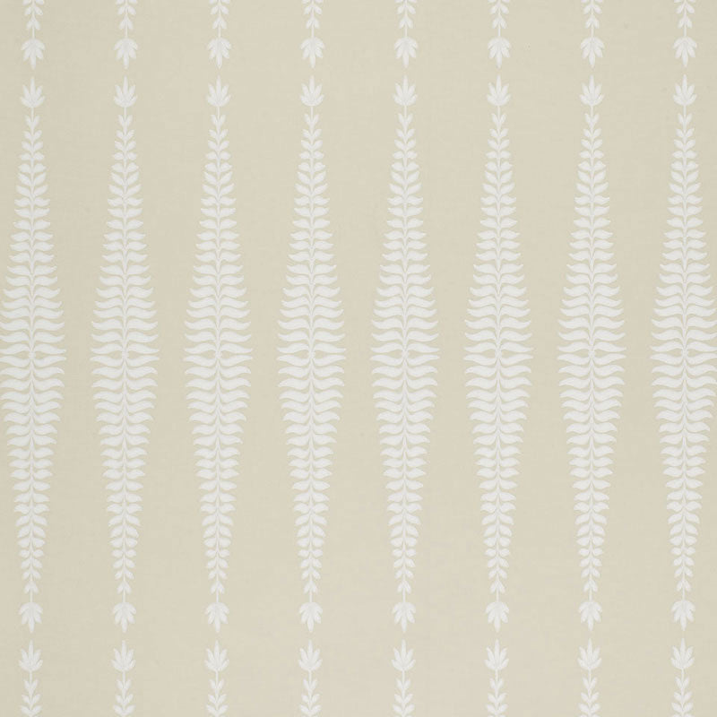 Shop 5005071 Fern Tree Bone by Schumacher Wallpaper