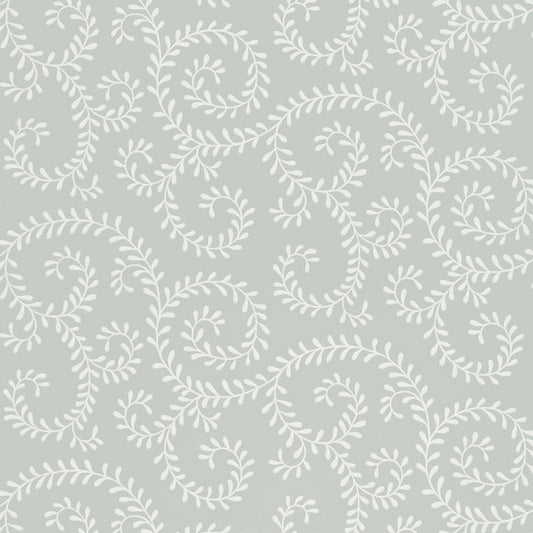 Save on 5005090 Leafy Scroll Dove by Schumacher Wallpaper