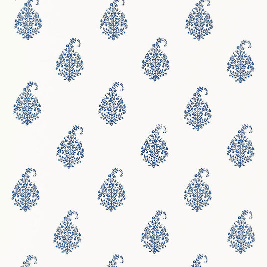 Buy 5005281 Kerala Paisley Delft by Schumacher Wallpaper