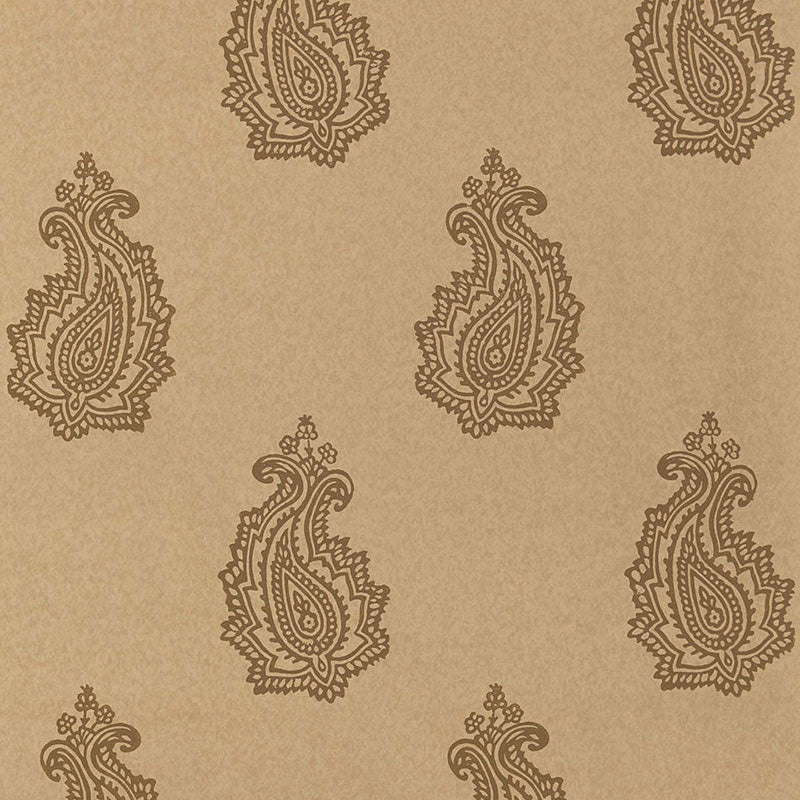Shop 5005303 Madras Paisley Tabac by Schumacher Wallpaper