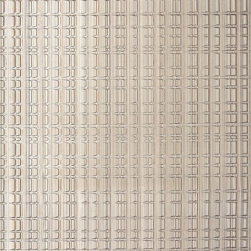 Find 5005642 Urban Stripe Zinc by Schumacher Wallpaper