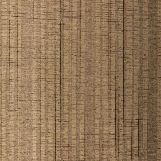 View 5005733 Origami Stripe Sable by Schumacher Wallpaper