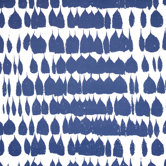 Purchase 5005885 | Queen Of Spain, Navy - Schumacher Wallpaper