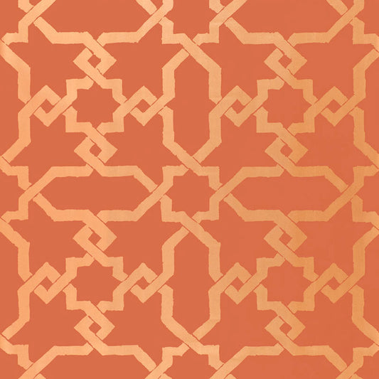 Select 5005923 Cordoba Cinnabar by Schumacher Wallpaper