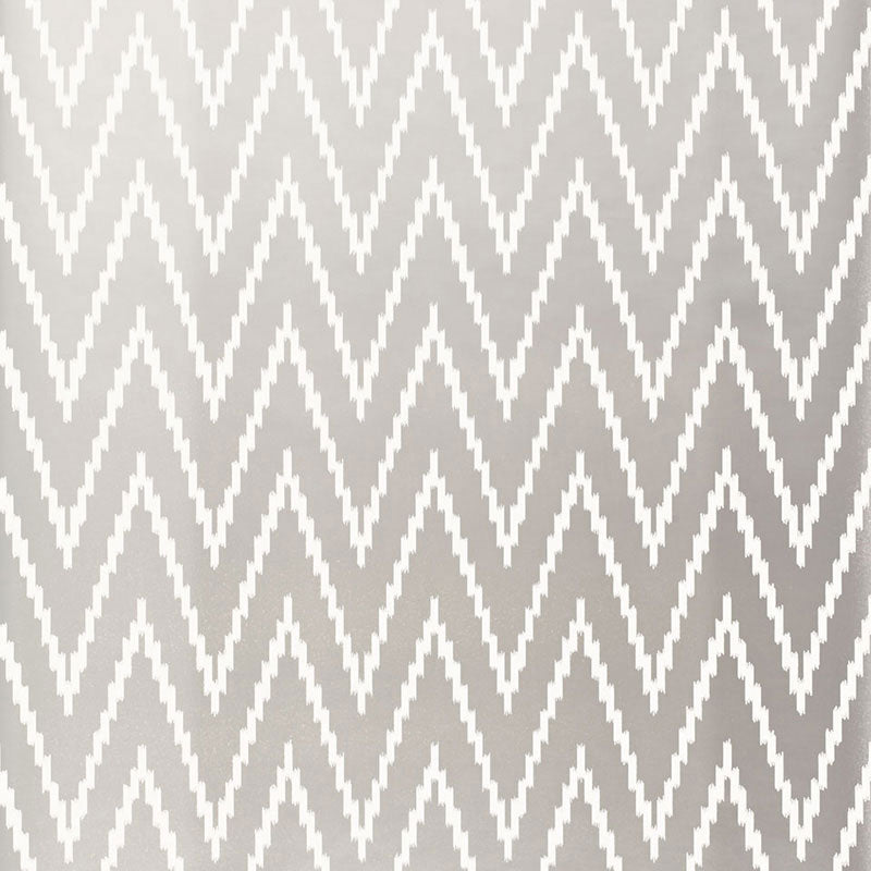 Acquire 5005993 Kasari Ikat Silver by Schumacher Wallpaper