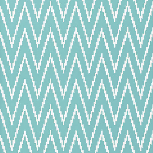 Buy 5005995 Kasari Ikat Azure by Schumacher Wallpaper