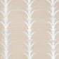 Select 5006052 Acanthus Stripe Fog and Chalk by Schumacher Wallpaper