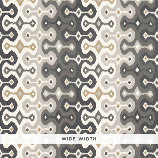 Save on 5006650 Darya Ikat Sidewall Stone by Schumacher Wallpaper