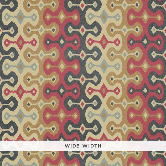 Search 5006651 Darya Ikat Sidewall Spice by Schumacher Wallpaper