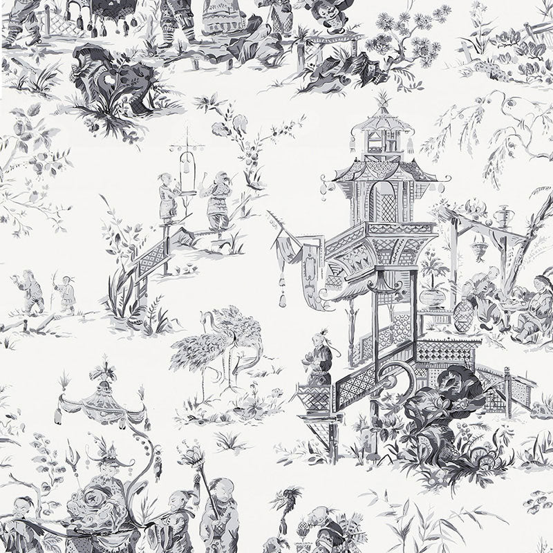 Looking for 5007000 Chinois Smoke by Schumacher Wallpaper
