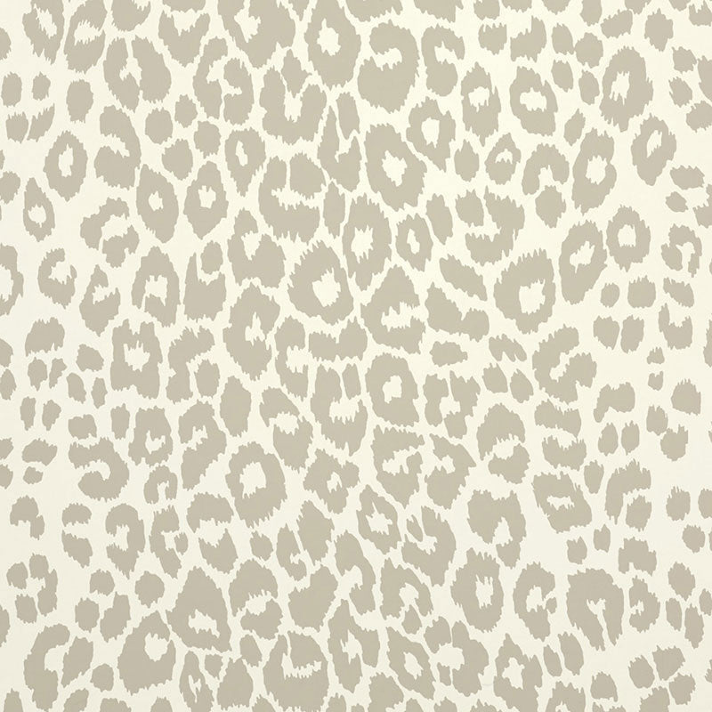 Select 5007011 Iconic Leopard Linen by Schumacher Wallpaper