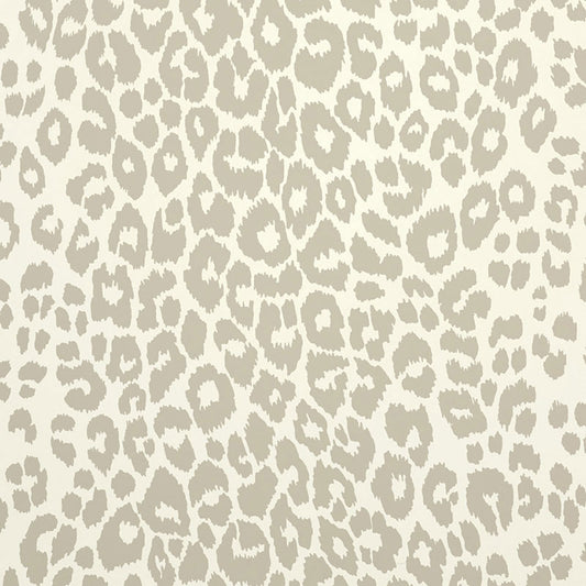 Select 5007011 Iconic Leopard Linen by Schumacher Wallpaper