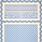 Search 5007101 Robinchon Panel A Blue by Schumacher Wallpaper