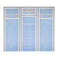 Select 5007111 Robinchon Panel B Blue by Schumacher Wallpaper