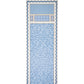 Acquire 5007111 Robinchon Panel B Blue by Schumacher Wallpaper