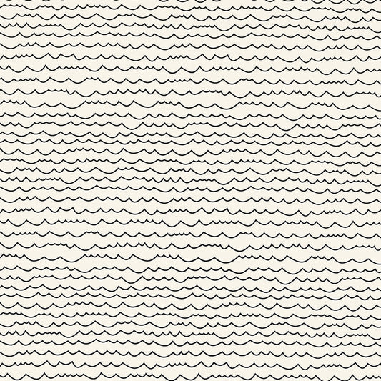 Select  5007461 Waves Black and White by Schumacher Wallpaper