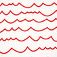 Purchase 5007463 | Waves, Red - Schumacher Wallpaper
