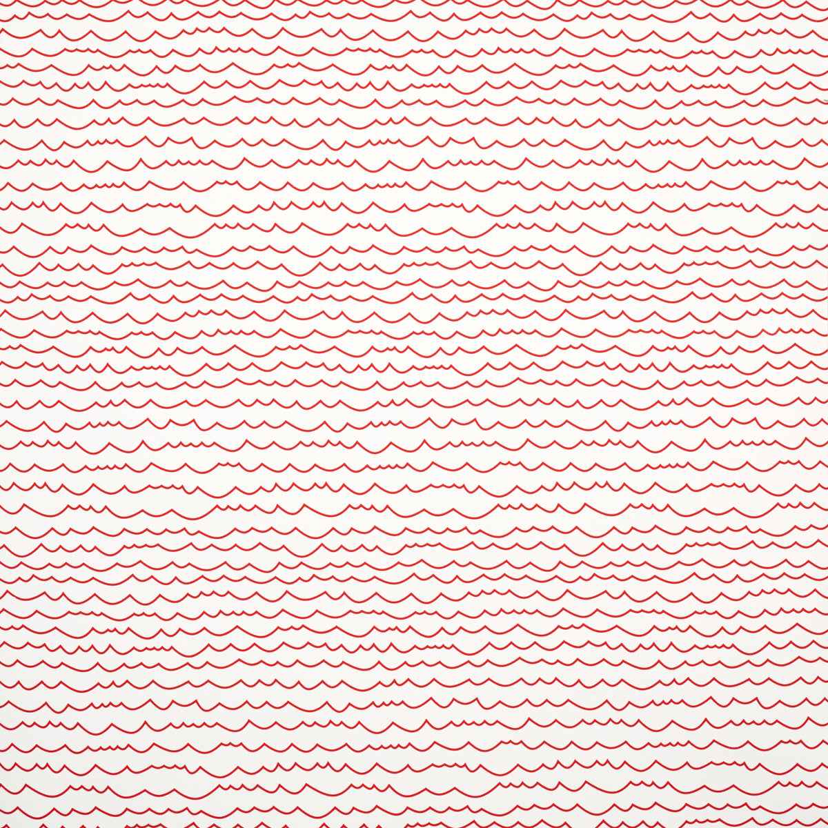 Purchase 5007463 | Waves, Red - Schumacher Wallpaper