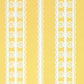 Find 5007722 Wicker Stripe Lemon Blossom by Schumacher Wallpaper