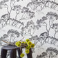 Order 5007980 Timber ! Black and White by Schumacher Wallpaper