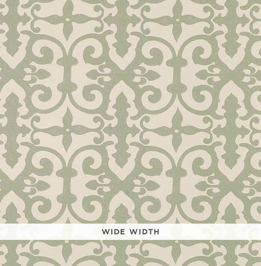 Acquire 5008043 Ferne Park Sage by Schumacher Wallpaper
