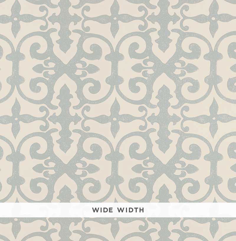 Shop 5008044 Ferne Park Orpington Blue by Schumacher Wallpaper