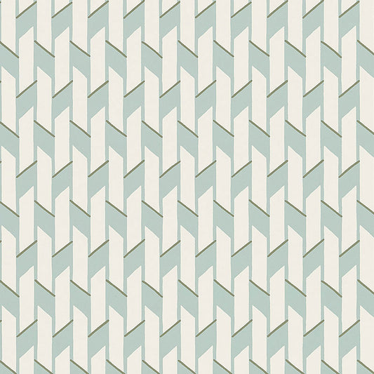 Buy 5008151 Empire Blue Charm by Schumacher Wallpaper