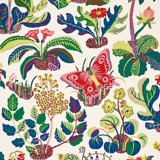 Search 5008424 Exotic Butterfly Spring by Schumacher Wallpaper