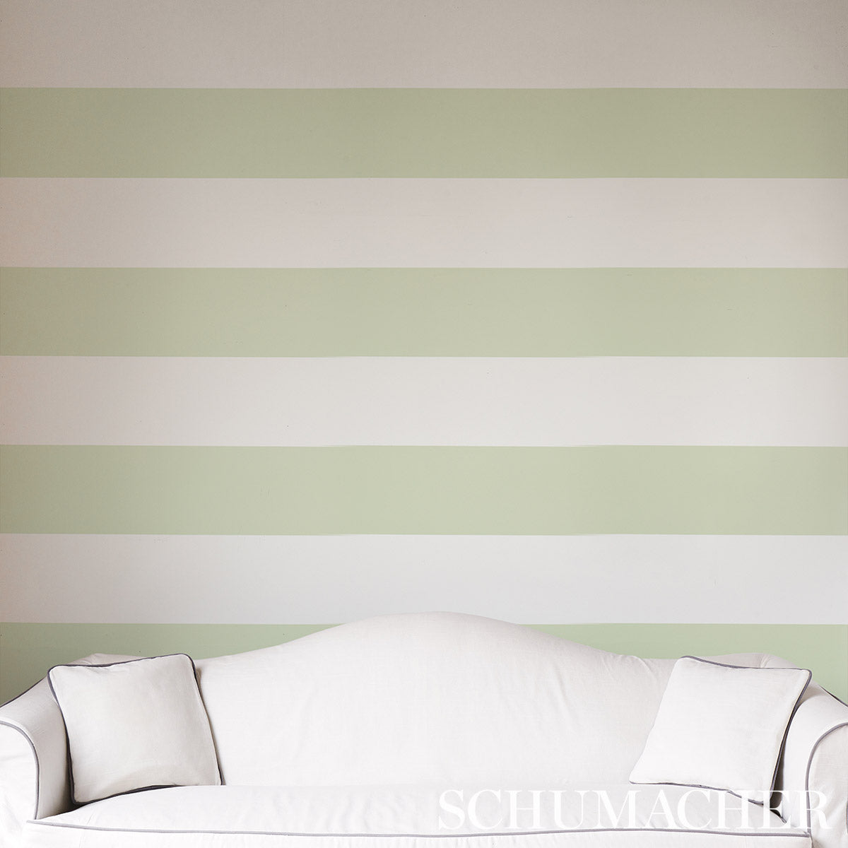 Purchase 5008525 Baxter Stripe, Green by Wallpaper3