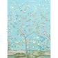 Select 5008541 Madame De Pompadour Aqua by Schumacher Wallpaper