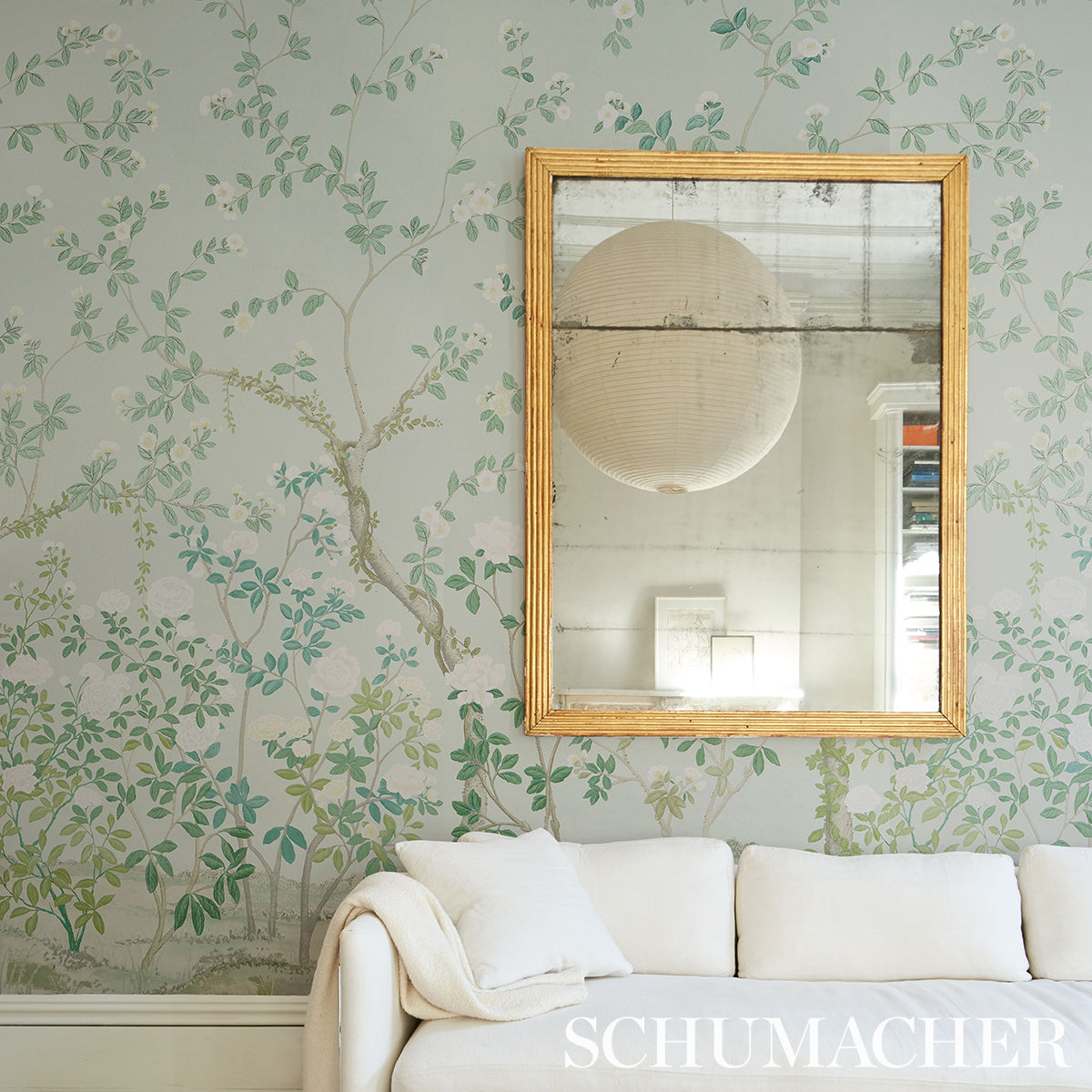 Purchase 5008543 Madame De Pompadour Panel Set, Green by Wallpaper4