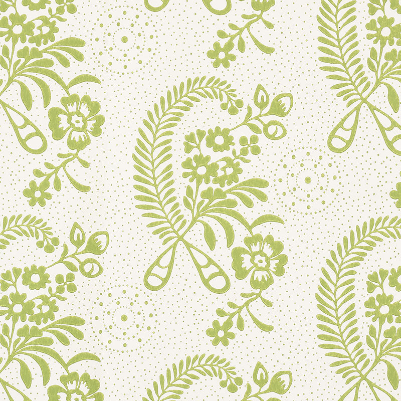 Search 5008811 Millicent Leaf by Schumacher Wallpaper