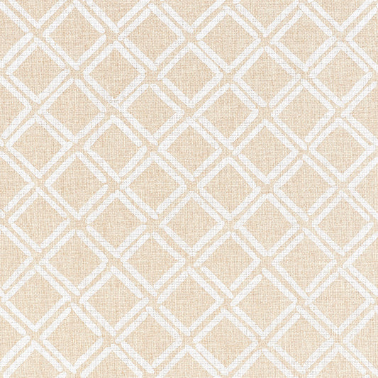 Select 5008861 Dina Paperweave Natural by Schumacher Wallpaper
