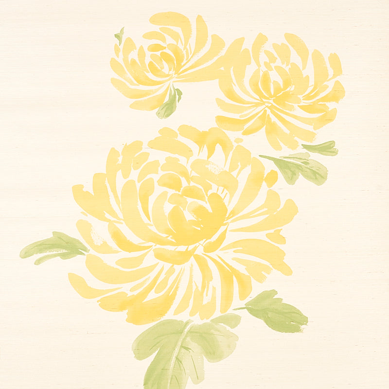Looking for 5009040 Hana Sisal Yellow by Schumacher Wallpaper